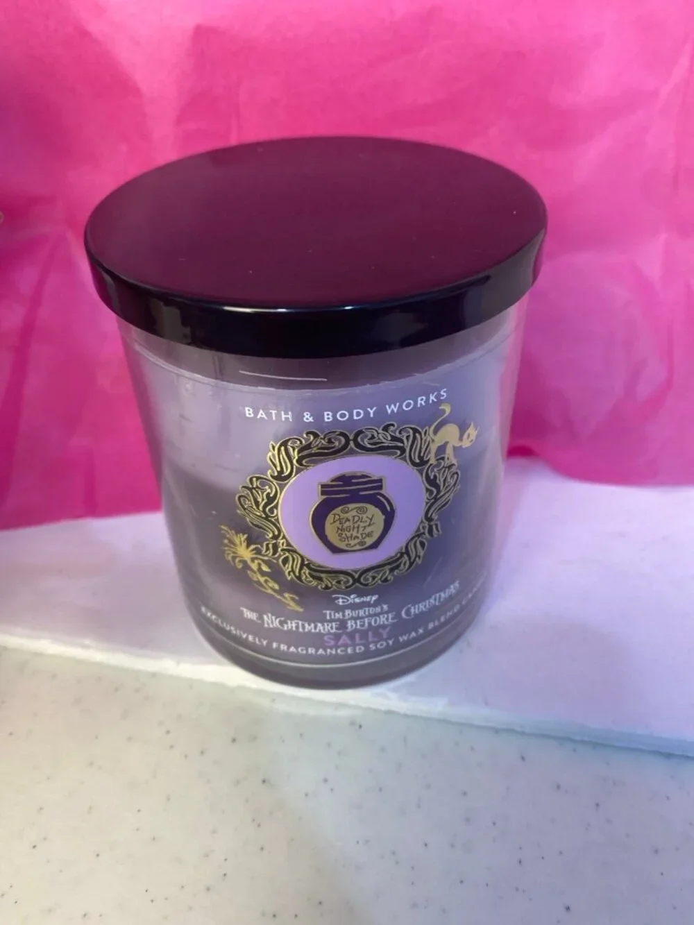The Nightmare Before Christmas “Sally” Limited Edition New Single Wick Candle